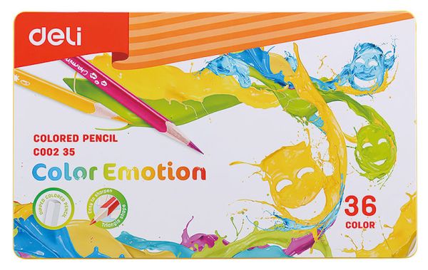 Карандаши цветные Deli Color Emotion EC00235