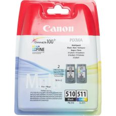 Картридж для принтера и МФУ Canon PG-510/CL-511 многоцветный/черный, [2970B010]
