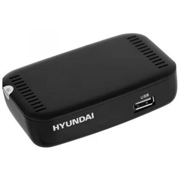 Ресивер DVB-T2 Hyundai H-DVB460 черный